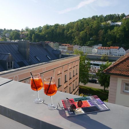 Penthouse - Zentral Und Genial Leilighet Passau Eksteriør bilde