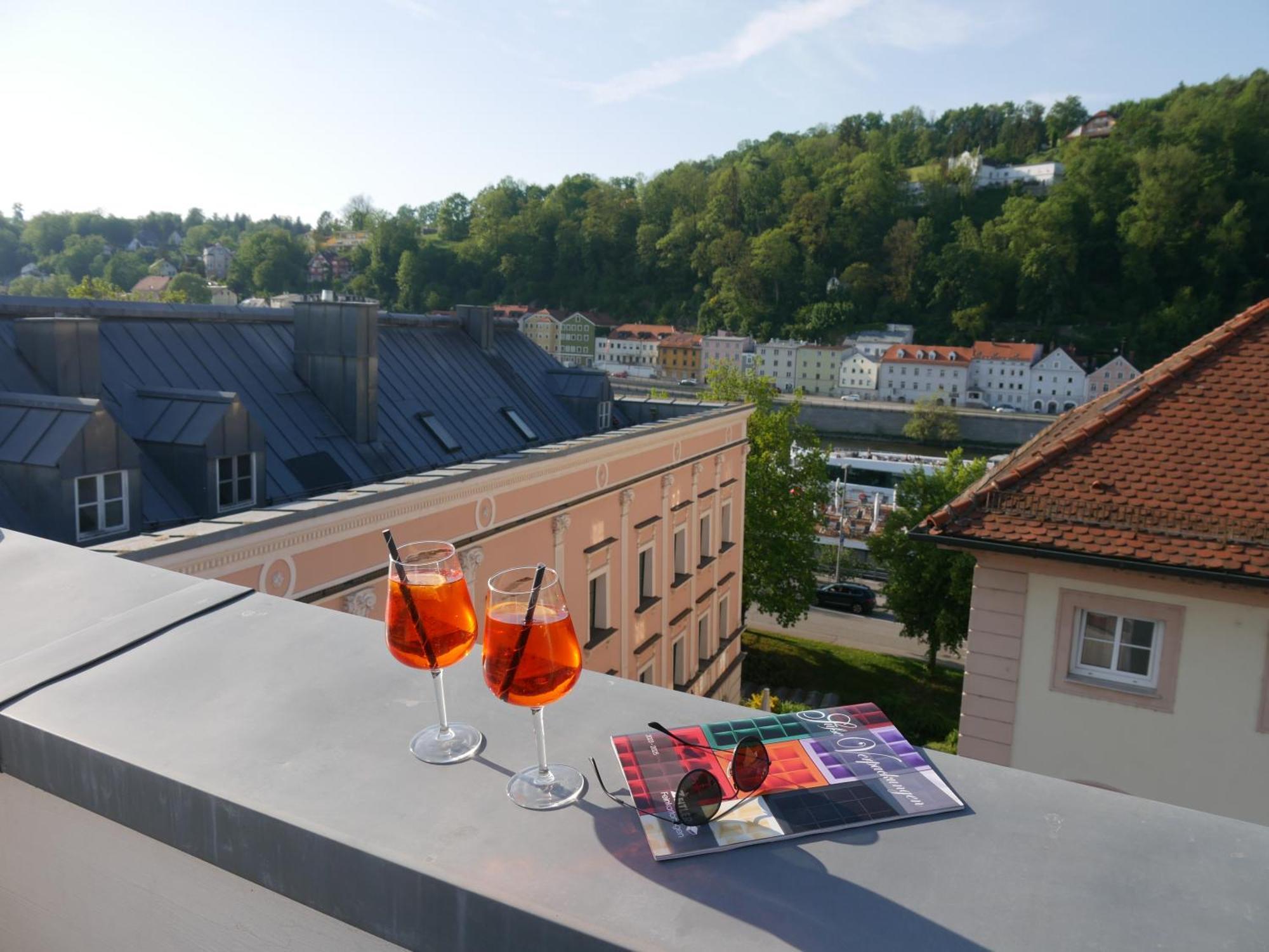 Penthouse - Zentral Und Genial Leilighet Passau Eksteriør bilde